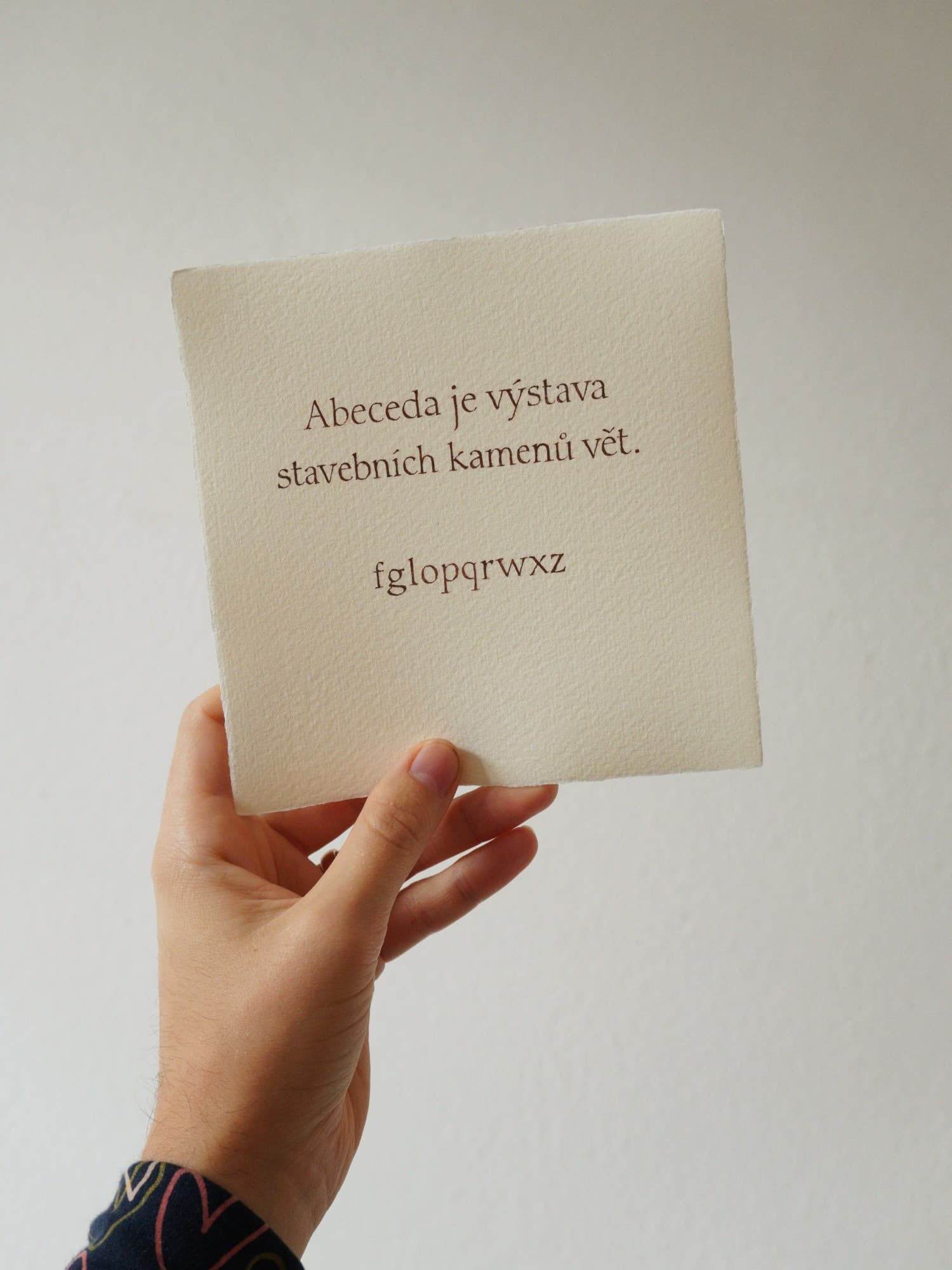 Napište si citát: antikva